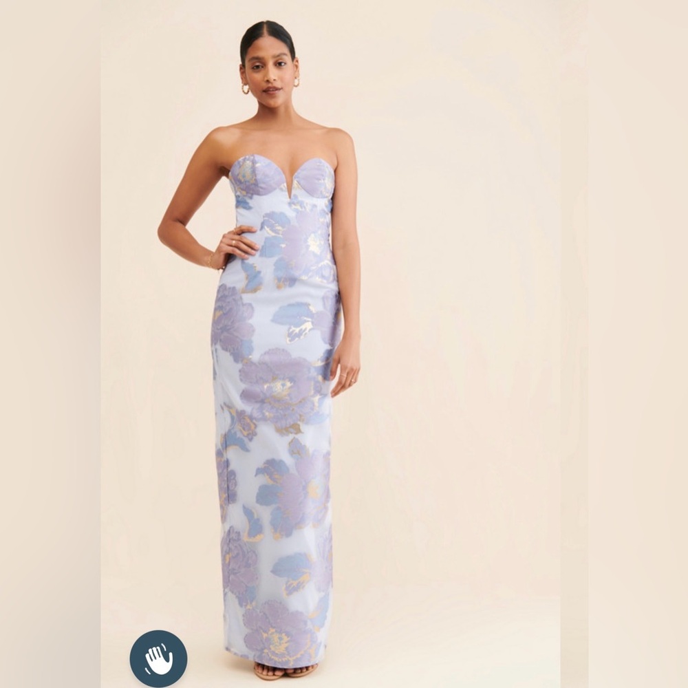 Katie May Ursula Strapless Gown Size medium